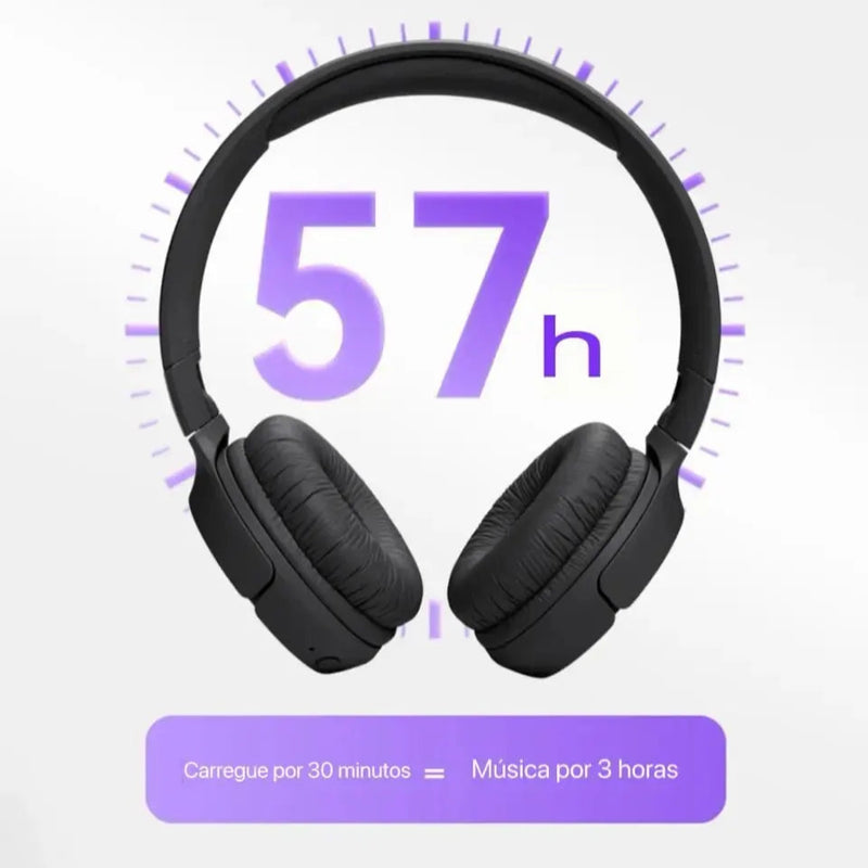 Fone de Ouvido RunSound LT520BT - Som Poderoso e Longa Duração para Corridas