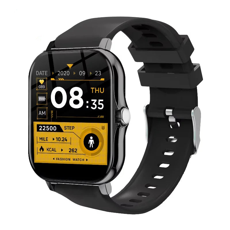 ActiveFit - Smartwatch Bluetooth com Monitor de Frequência Cardíaca