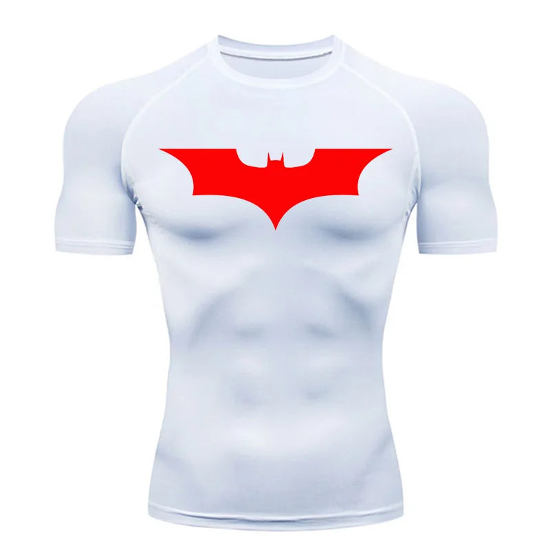 Camiseta Compressão BatShirt – Fitness e Bodybuilding