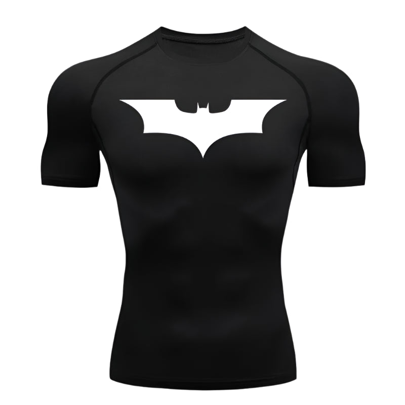 Camiseta Compressão BatShirt – Fitness e Bodybuilding