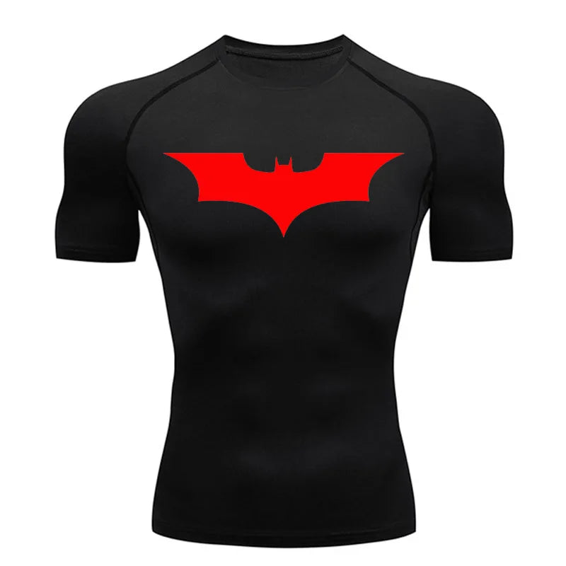 Camiseta Compressão BatShirt – Fitness e Bodybuilding